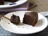 Recept Proteínový čokoládový fondán: jednoduchý recept so srvátkovým proteínom